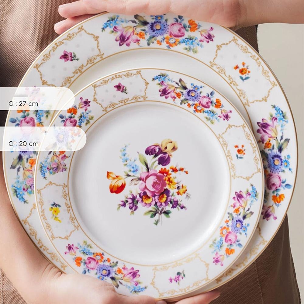 Karaca Forever Bone 24-Piece Dinner Set for 6 People, 8683650361800 3 Karaca Forever Bone 24-Piece Dinner Set for 6 People, 8683650361800 - Image 3