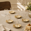 Karaca Ada Gold 18-Piece Tea Set for 6, 8683650382508 7 8683650382508