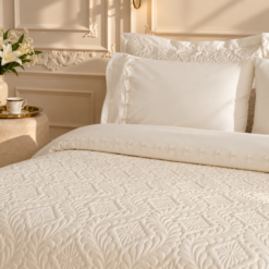 Alternative view of Karaca Home Glory 7-Piece Double Duvet Set – Ecru, 8680214364765