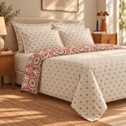 Alternative view of Karaca Home Luis Satin Double Duvet Cover Set, 8680214360255