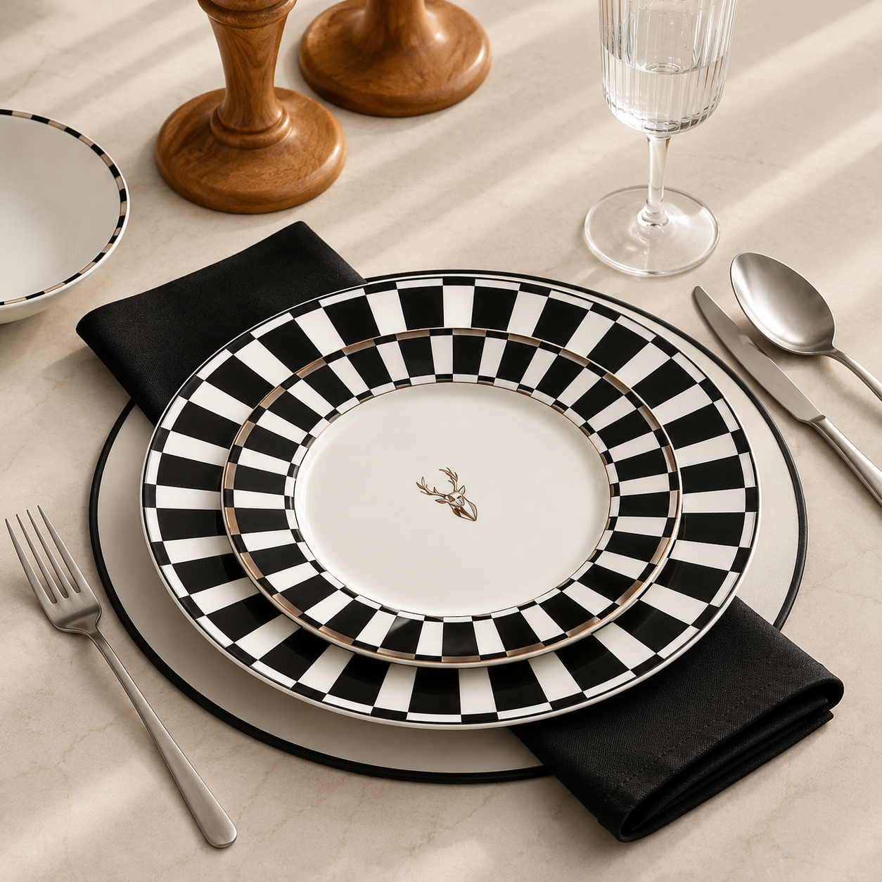 Karaca Elegance Bone 24-Piece Dinner Set for 6 People, 153.03.06.2400 3 Karaca Elegance Bone 24-Piece Dinner Set for 6 People, 153.03.06.2400 - Image 3
