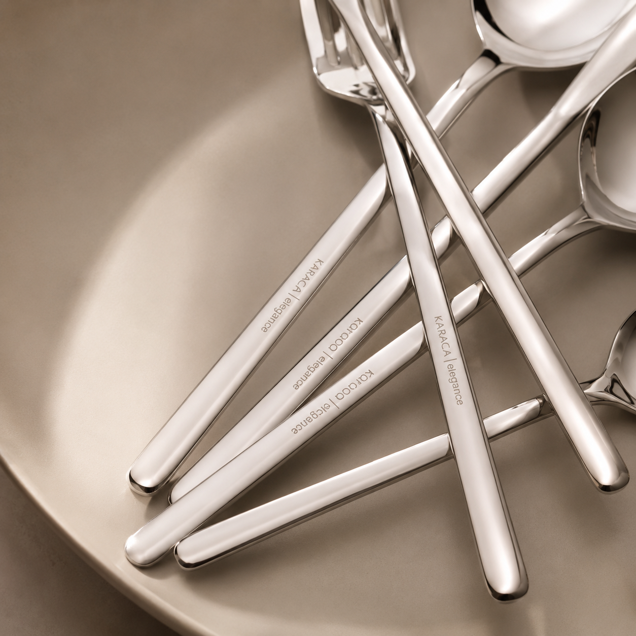 Karaca Focus 84-Piece Stainless Steel Cutlery Set for 12 People | Platinum Finish, 153.03.08.1807 3 Karaca Focus 84-Piece Stainless Steel Cutlery Set for 12 People | Platinum Finish, 153.03.08.1807 - Image 3