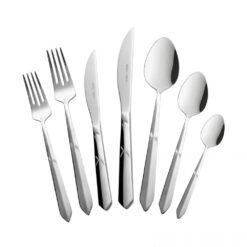 Alternative view of Karaca 316 Elegance Diamond Platinum 84-Piece Cutlery Set for 12 People | 316 Stainless Steel, 153.03.08.2071