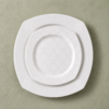 Karaca Deren Square Bone 60-Piece Dinner Set for 12 People – Elegant White Embossed Porcelain, 153.03.08.2652 - Image 4