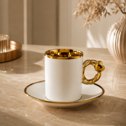 Karaca Heart-Shaped 6-Piece Coffee Cup Set 80 ml, 153.09.01.0228