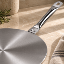Alternative view of Karaca Induction Base Stainless Steel Frying Pan 26 cm, 153.09.01.0472