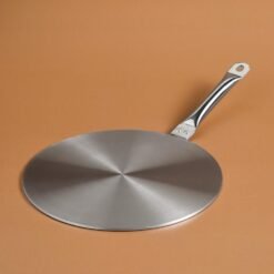 Karaca 26 cm Induction Base Pan | 18/10 Stainless Steel Cookware, 153.09.01.0472