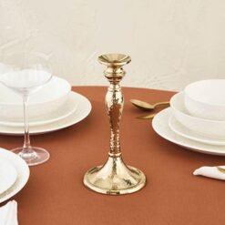 Karaca Home Rena Candlestick 22 cm - Gold, 153.09.01.2143
