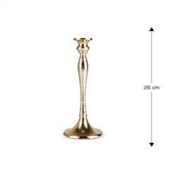 Alternative view of Karaca Home Rena Candlestick 26 cm - Gold, 153.09.01.2155