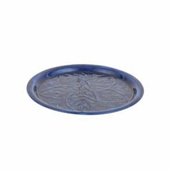 Alternative view of Karaca Home Donna Round Decorative Tray 30 cm - Navy Blue, 153.09.01.5773