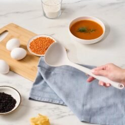 Alternative view of Karaca Crick Crack Harmony Scoop - Grey | Silicone Kitchen Utensil, 153.09.01.6210