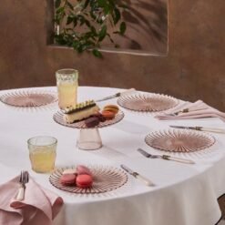 Karaca Emma 7-Piece Glass Cake and Dessert Set | Elegant Serving Set, 153.09.01.6273