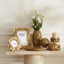 Alternative view of Karaca Home Coretta Gold Photo Frame 19x24 cm, 153.09.01.6449