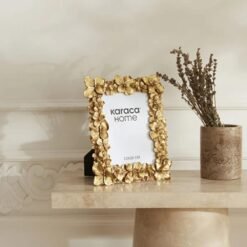 Karaca Home Coretta Gold Photo Frame 19x24 cm, 153.09.01.6449
