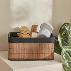Karaca Home Gillina Bamboo Storage Organizer 36x18 cm, 153.09.01.6654