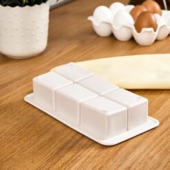 Alternative view of Karaca Crick Crack Harmony Oblong Silicone Ice Mold | 6-Cavity Ice Tray, 153.09.01.6848