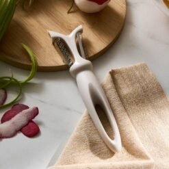 Karaca Crick Crack Harmony Double-Sided Peeler | Kitchen Vegetable Peeler, 153.09.01.6861