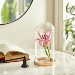 Alternative view of Karaca Home Bronze Glass Dome Cloche 20 cm | Decorative Display Dome, 153.09.01.7029