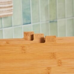 Alternative view of Karaca Arel 4-Piece Bamboo Cutting Board Set | With Storage Holder, 153.09.01.7595