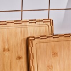 Alternative view of Karaca Lawn 2-Piece Bamboo Cutting Board Set | Natural Kitchen Boards, 153.09.01.7596