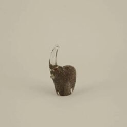 Alternative view of Karaca Home Fern Elephant Figurine 13 cm | Glass Decorative Sculpture, 153.09.01.8617