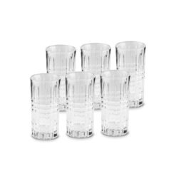 Alternative view of Karaca Luminary 6-Piece Transparent Glass Beverage Set 350 ml | Minimalist Clear Glass, 153.09.01.8806