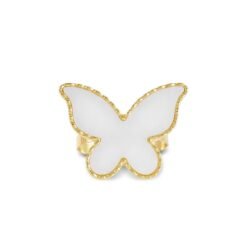 Karaca Butterfly 4-Piece Napkin Ring Set, 153.09.01.9149