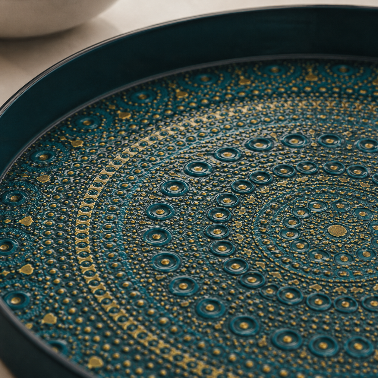 Karaca Rashel Decorative Tray 35 cm, 153.20.01.0374 3 Karaca Rashel Decorative Tray 35 cm, 153.20.01.0374 - Image 3