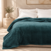 Karaca Home Joena Petrol Double Blanket 200 × 220 cm, 200.21.01.0129