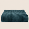 Karaca Home Joena Petrol Double Blanket 200 × 220 cm, 200.21.01.0129 5 Karaca Home Joena Petrol Double Blanket 200 × 220 cm, 200.21.01.0129 - Image 3