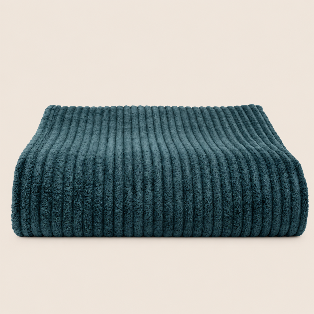 Karaca Home Joena Petrol Double Blanket 200 × 220 cm, 200.21.01.0129 3 Karaca Home Joena Petrol Double Blanket 200 × 220 cm, 200.21.01.0129 - Image 3