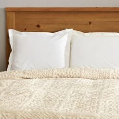 Alternative view of Karaca Home Blair Double Embossed Blanket 200x220 cm - Beige, 200.22.05.0159