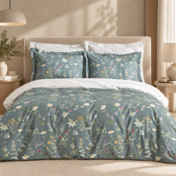 Karaca Home Evergreen 100% Cotton Single Duvet Cover Set 160x220 cm, 200.22.08.0009