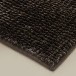 Alternative view of Karaca Home Jules Pasta Bathroom Mat 60x90 cm - Anthracite, 200.22.11.0494