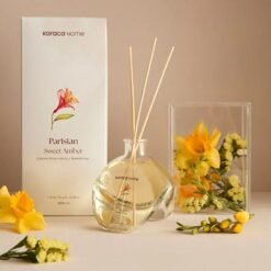 Karaca Home Parisian Sweet Amber Reed Diffuser 200 ml, 300.22.02.0401
