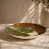Karaca Home Hawaii Glass Decorative Plate 33 cm – Palm Leaf Design, 300.22.02.0434 3 300.22.02.0434