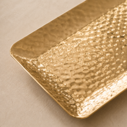 Alternative view of Karaca Home New Year Loren Decorative Tray 33 x 15 cm – Gold, 300.23.01.0038