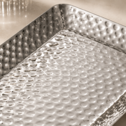 Alternative view of Karaca Home Loren Rectangular Silver Tray 33 x 15 cm, 300.23.01.0039
