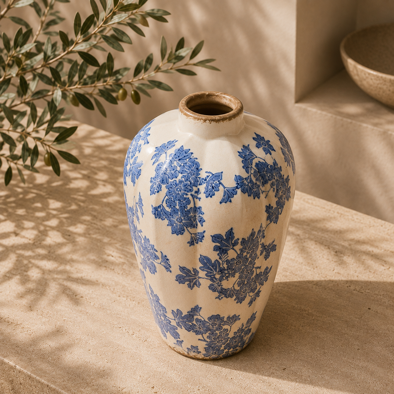 Karaca Home Mariner Decorative Vase 34 cm, 8683650375036 3 Karaca Home Mariner Decorative Vase 34 cm, 8683650375036 - Image 3
