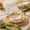 Karaca Forever Bone Orlando 53-Piece Dinner Set for 12 People – Fine Bone Porcelain, 8683650393801 - Image 4