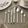 Karaca Elegance Nil Platinum 84-Piece Cutlery Set for 12 People, 153.03.08.4554 - Image 3