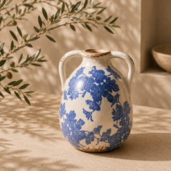 Karaca Home Mariner Two-Arm Decorative Vase 17.5 cm, 8683650375005