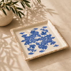 Karaca Home Mariner Decorative Plate 21.5 × 21.5 cm, 8683650375029