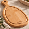 Karaca Havin 2-Piece Bamboo Cutting & Serving Board Set, 153.09.01.7591 4 Karaca Havin 2-Piece Bamboo Cutting & Serving Board Set, 153.09.01.7591 - Image 2