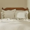 Karaca Home Nancy 100% Cotton Embroidered Double Duvet Cover Set – White & Green Floral Elegance, 200.22.01.0092 9 8680214318065 3