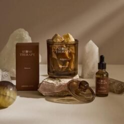 Alternative view of Karaca Home Stone Therapy Crystal Scent Stone Set - Balance | Herbal Aromatherapy Diffuser, 8680214360583