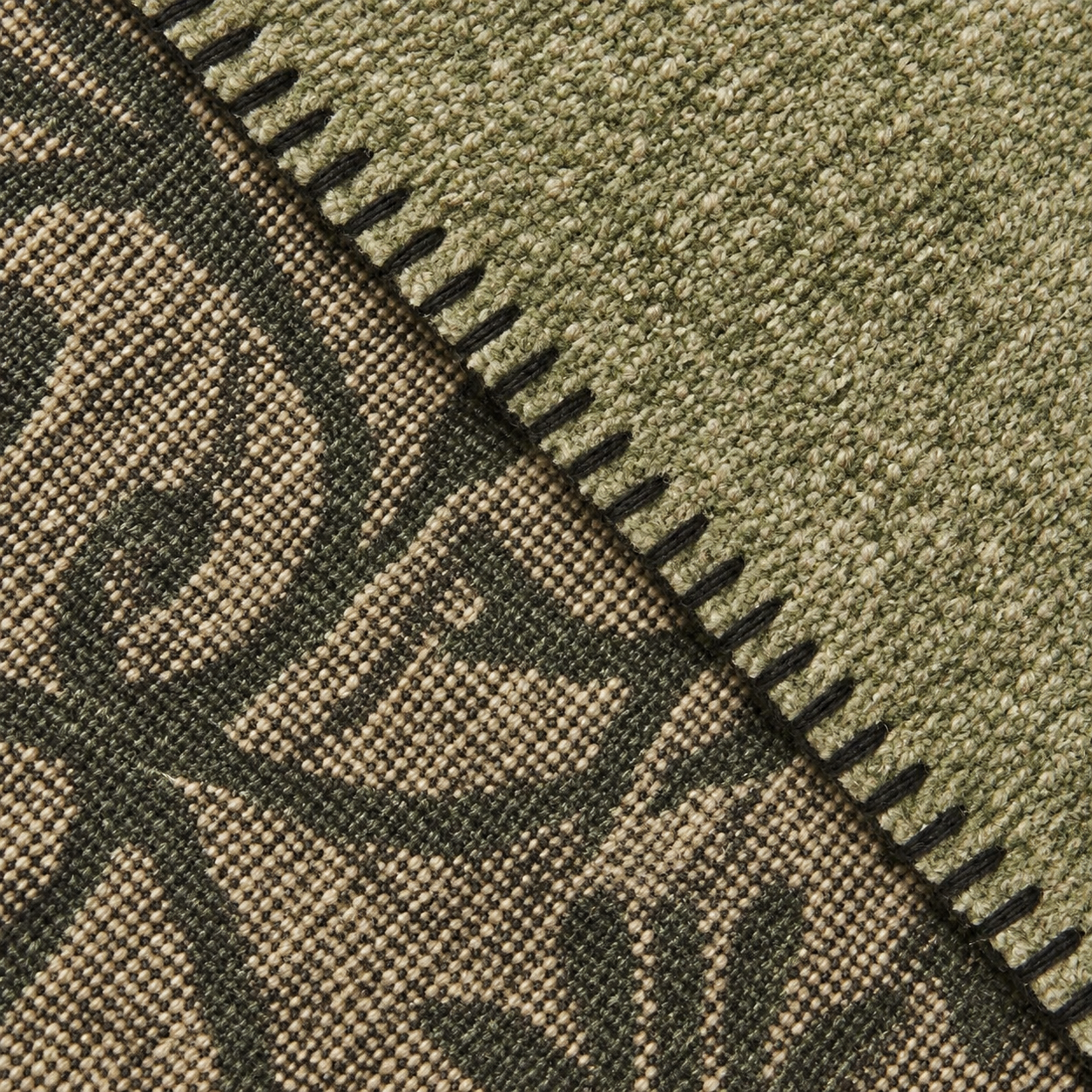 Karaca Home Flara Double Cotton Blanket 200 × 220 cm – Green, 8680214361740 5 Karaca Home Flara Double Cotton Blanket 200 × 220 cm – Green, 8680214361740 - Image 5