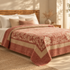 Karaca Home Flara Double Cotton Blanket 200 × 220 cm – Terracotta, 8680214361757 - Image 3
