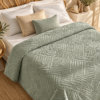 Karaca Home Rita Double Embossed Blanket 200 × 220 cm – Green, 8680214362426 6 Karaca Home Rita Double Embossed Blanket 200 × 220 cm – Green, 8680214362426 - Image 2