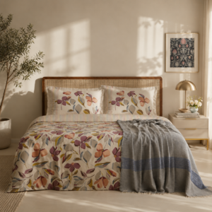 Karaca Home Piko Double Duvet Cover & Blanket Set 200 x 220 cm, 8680214363515